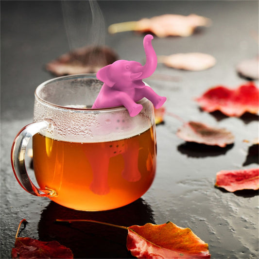 Cute Cartoon Elephant Tea Infuse Strainer