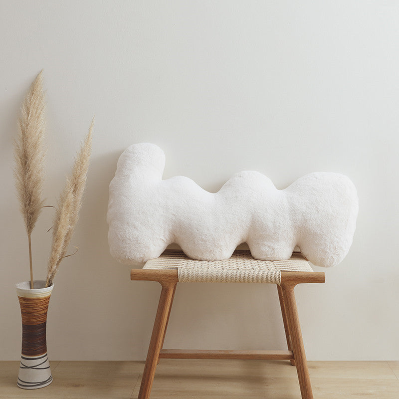 Nordic Style Bedside Three-dimensional Sculpture Pillow