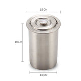 Meat Steamer With Temperature Monitor Stainless Steel Meat Cooking Bucket