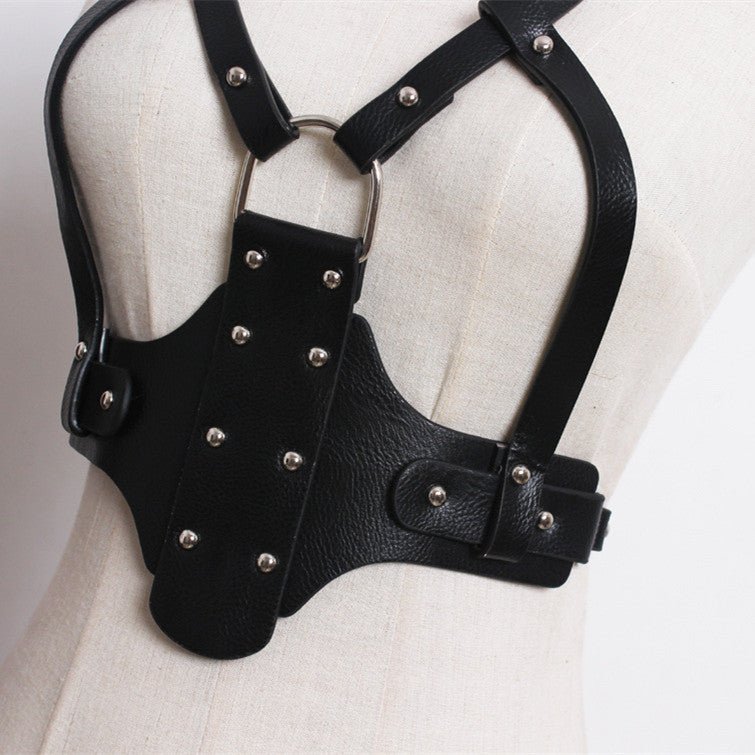 Punk Harajuku Harness Waistband Belt Jewelry - Alternative Gothic Dark Wear | Embrace Dark Aesthetic Men & Women Gothic Clothing