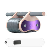 Abdominal Wheel Automatic Rebound AB Roller Abdominal Wheel Elbow Support Men And Women Belly Slimming Belly Fitness Equipment