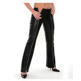 Women Two way Zipper Front Pant - Alternative Gothic Dark Wear | Embrace Dark Aesthetic Men & Women Gothic Clothing