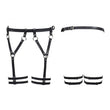 Ladies Belt Straps, Artificial Belt, Gothic Harness, Leg Binding - Alternative Gothic Dark Wear | Embrace Dark Aesthetic Men & Women Gothic Clothing