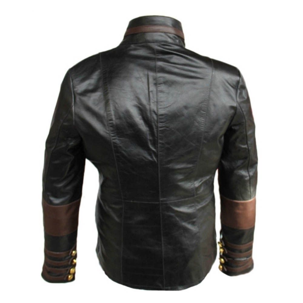 Women Genuine Leather Gun Club Jacket | Black Leather Biker Jacket with Red Lining & YKK Zippers