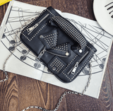 Clothes rivet clutch - Alternative Gothic Dark Wear | Embrace Dark Aesthetic Men & Women Gothic Clothing