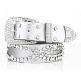 Belt Buckle Rivet Mid-heel Martin Boots