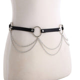 Chain - Belt Straps Waist - Jewelry Body - Harness Fashion - Accessory Sexy Rave Women Girls - Alternative Gothic Dark Wear | Embrace Dark Aesthetic Men & Women Gothic Clothing
