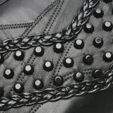 Casual Rivet Stitching Handbag Ladies - Alternative Gothic Dark Wear | Embrace Dark Aesthetic Men & Women Gothic Clothing