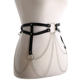 Body Harness Women Sexy Chain Leather Strap Waist Jewelry - Alternative Gothic Dark Wear | Embrace Dark Aesthetic Men & Women Gothic Clothing