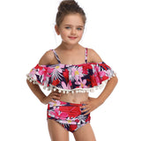 New Amazon Children'S Swimwear European And American Girls' Swimwear Manufacturers Spot Wholesale