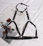 Gothic Harajuku Harness Cage Bra Underwear - Alternative Gothic Dark Wear | Embrace Dark Aesthetic Men & Women Gothic Clothing
