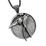 Wolf head necklace