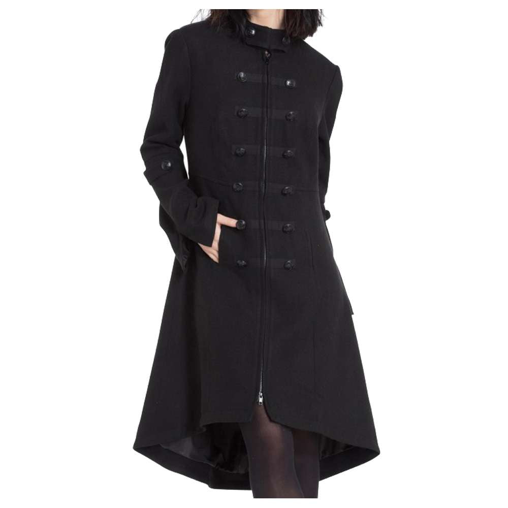 New Handmade Women Gothic Coat | Punk Corporate Vampire Style Ladies Jacket