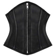Women Giulianna Sexy Corset | Underbust Steel Boned Corset with Metal Zipper