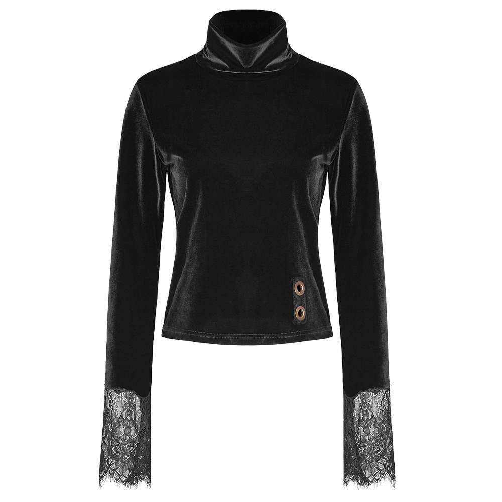 Women Gothic Velvet Waistcoat Vest | Punk Rave Black Tailored Jacket