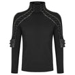Mens Armour Top Gothic Shirt Axiom Shirt - Alternative Gothic Dark Wear | Embrace Dark Aesthetic Men & Women Gothic Clothing