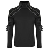 Mens Armour Top Gothic Shirt Axiom Shirt - Alternative Gothic Dark Wear | Embrace Dark Aesthetic Men & Women Gothic Clothing