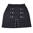 Women Gothic Phaze Pencil Skirt | Sleek Black Alternative Fashion Skirt