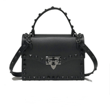 Matte matte rivet tote - Alternative Gothic Dark Wear | Embrace Dark Aesthetic Men & Women Gothic Clothing