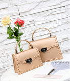 Matte matte rivet tote - Alternative Gothic Dark Wear | Embrace Dark Aesthetic Men & Women Gothic Clothing