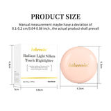 Lakerain Highlighter Powder, Three-dimensional Contour Matte Highlighter Powder