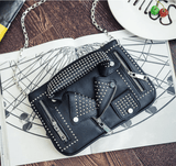 Clothes rivet clutch - Alternative Gothic Dark Wear | Embrace Dark Aesthetic Men & Women Gothic Clothing