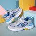 Grey blue breathable mesh