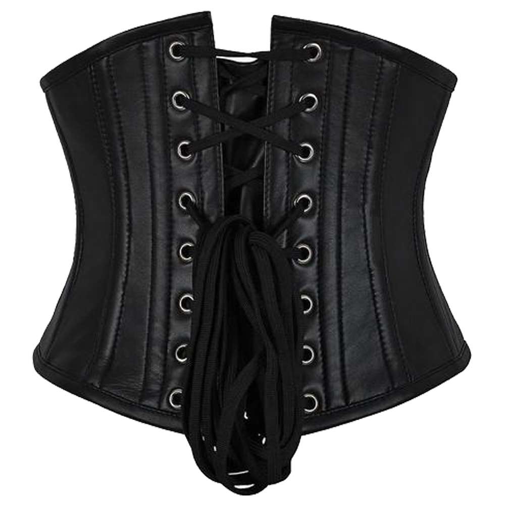 Women Giulianna Sexy Corset | Underbust Steel Boned Corset with Metal Zipper