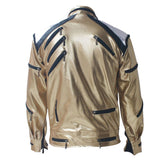 MJ Leather Jacket - Alternative Gothic Dark Wear | Embrace Dark Aesthetic Men & Women Gothic Clothing