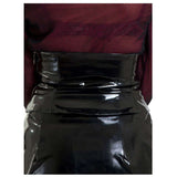 Vinyl PVC Underbust Corset | Shiny Fetish Waist Cincher with Steel Boning
