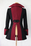 Women Steampunk Military Jacket | Burning Man Victorian Pirate Cotton Coat