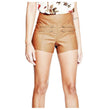 Women Gothic Leather Sports Shorts | Sexy Hot Pants in Soft Napa Lambskin