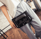 Clothes rivet clutch - Alternative Gothic Dark Wear | Embrace Dark Aesthetic Men & Women Gothic Clothing