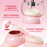 Women's Solid Mirror Shiny Jelly Lip Gloss
