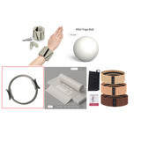 Yoga Fitness Pilates Ring Women Girls Circle Magic Dual Exercise Home Gym Workout Sports Lose Weight Body Resistance