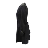 Women Victorian Corset Riding Jacket | Black Gothic Steampunk Coat