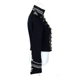 Women Army Military Officer Jacket | Ralph Lauren Denim & Supply Embroidered Band Coat