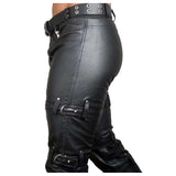 New Men Leather Motorcycle Pant | Genuine Soft Napa Leather Biker Pants