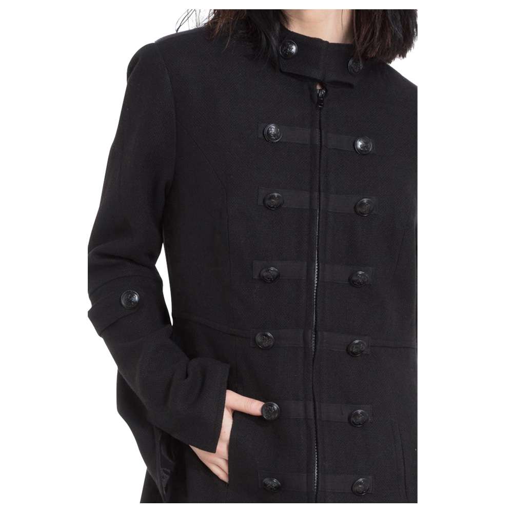 New Handmade Women Gothic Coat | Punk Corporate Vampire Style Ladies Jacket