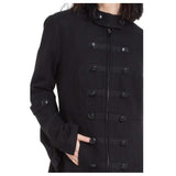 New Handmade Women Gothic Coat | Punk Corporate Vampire Style Ladies Jacket
