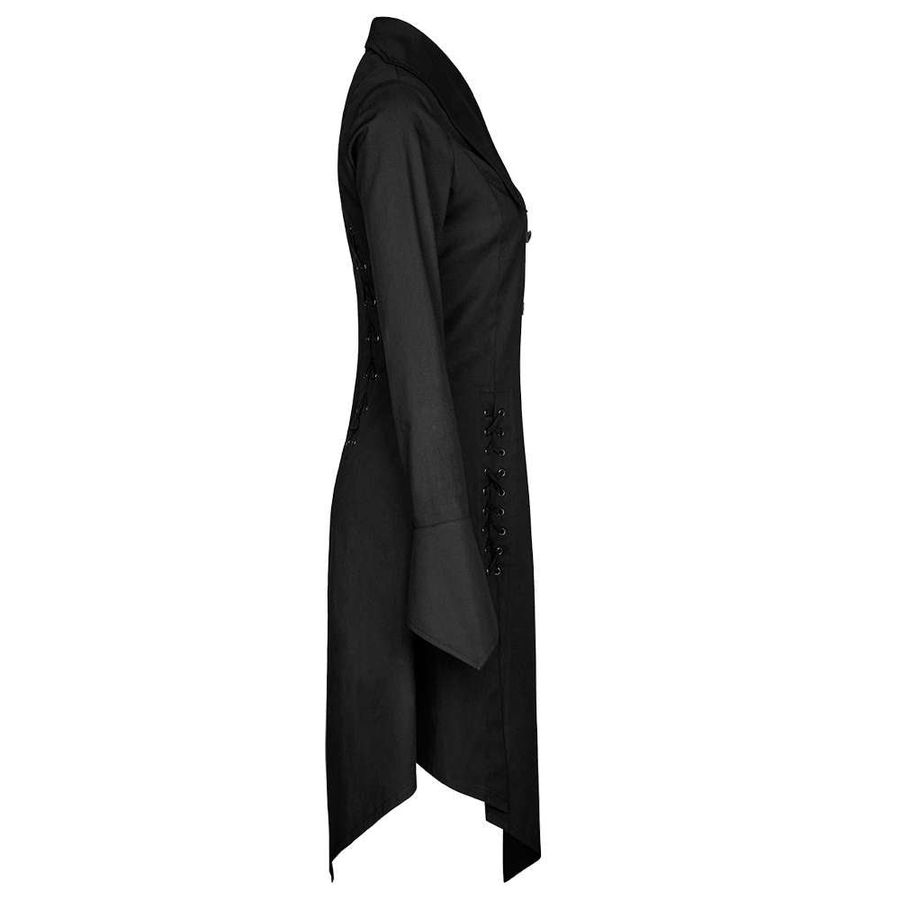 New Handmade Women Gothic Coat | Ladies Punk Corporate Vampire Coat