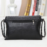 Skull Bag Embossed Chain Trend - Alternative Gothic Dark Wear | Embrace Dark Aesthetic Men & Women Gothic Clothing