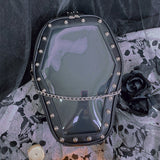 Gothic Punk Coffin Shape Ita Bag Women