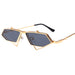 Gold frame grey