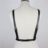 Leather Sex Gothic Harness - Alternative Gothic Dark Wear | Embrace Dark Aesthetic Men & Women Gothic Clothing