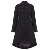 New Handmade Women Gothic Coat | Punk Corporate Vampire Style Ladies Jacket