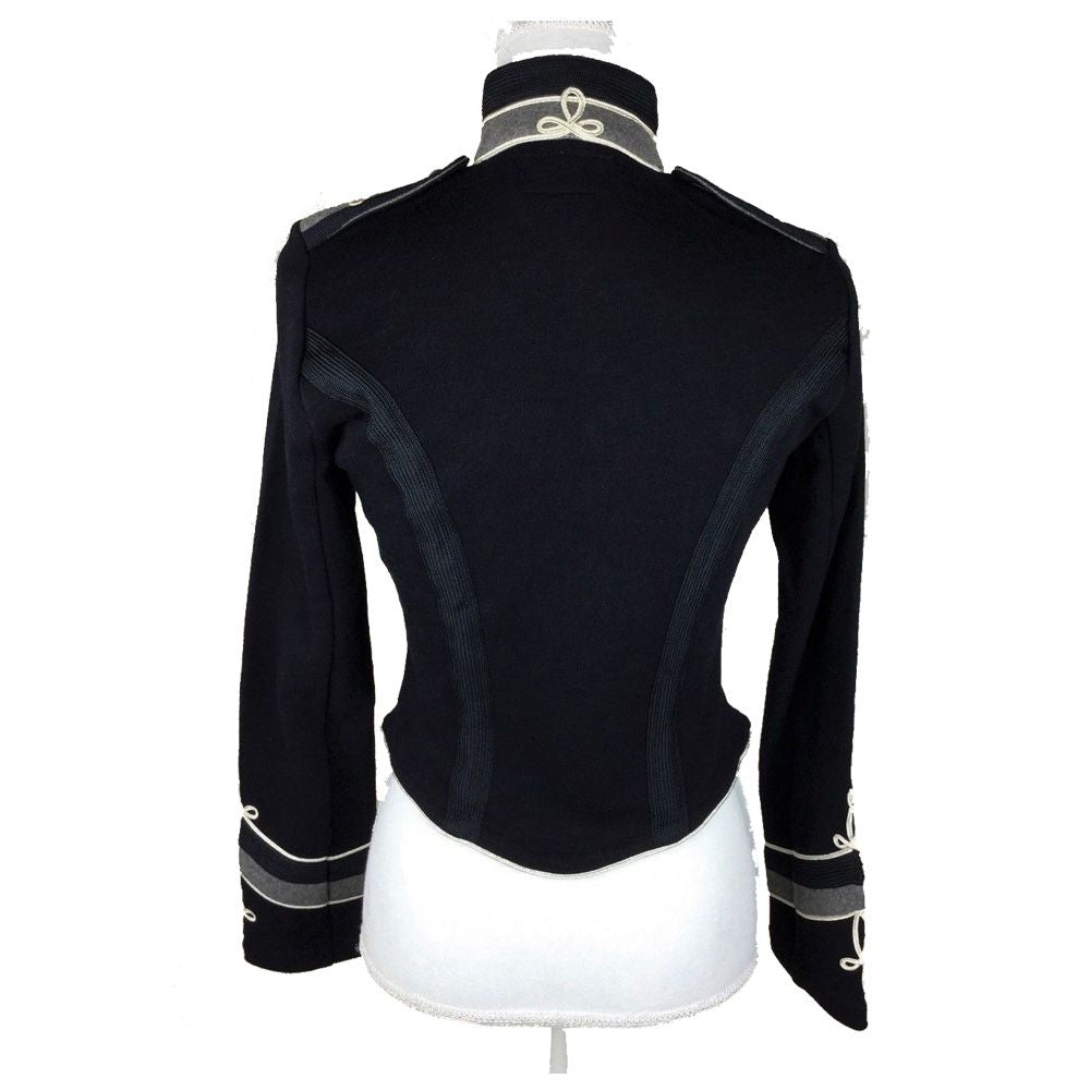 Women Army Military Officer Jacket | Ralph Lauren Denim & Supply Embroidered Band Coat