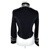 Women Army Military Officer Jacket | Ralph Lauren Denim & Supply Embroidered Band Coat