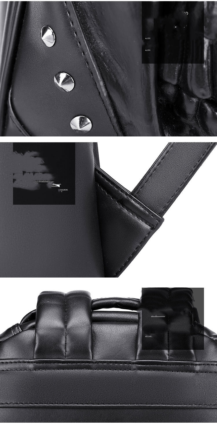 Compatible with Apple, Three - dimensional Skull European Style Big Grimace Handbag - Alternative Gothic Dark Wear | Embrace Dark Aesthetic Men & Women Gothic Clothing