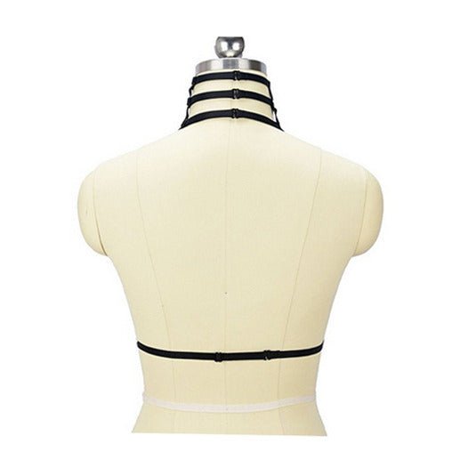Punky Body Harness - Alternative Gothic Dark Wear | Embrace Dark Aesthetic Men & Women Gothic Clothing